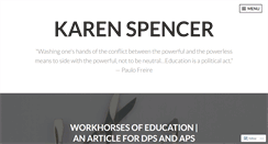 Desktop Screenshot of karenmelhuishspencer.com